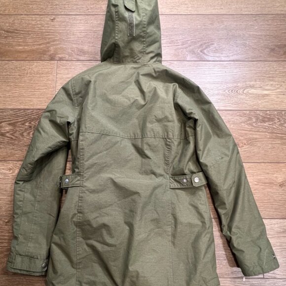 Columbia Penns Creek Women's Thermal Coil Hooded Insulated Jacket Olive Sz Small - Picture 15 of 16